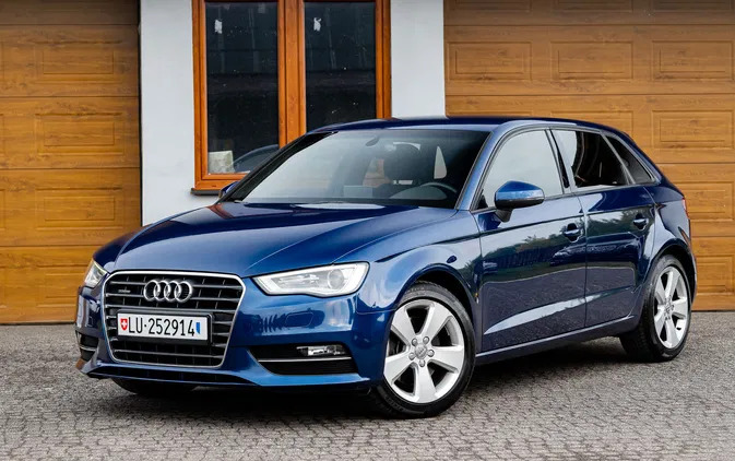 audi podkarpackie Audi A3 cena 58900 przebieg: 188000, rok produkcji 2014 z Warszawa